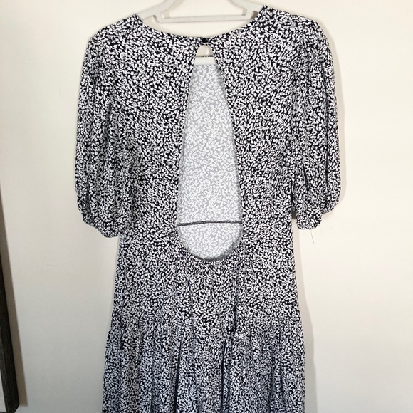 Free People Dancing in the Dark open back mini dress MED - Picture 5 of 7